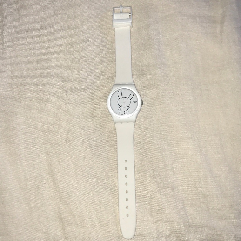 KidRobot SWATCH watch Dunny Deluxe limited edition